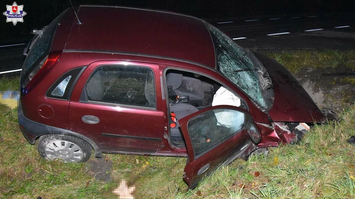 60-latek zasnął za kierownicą?