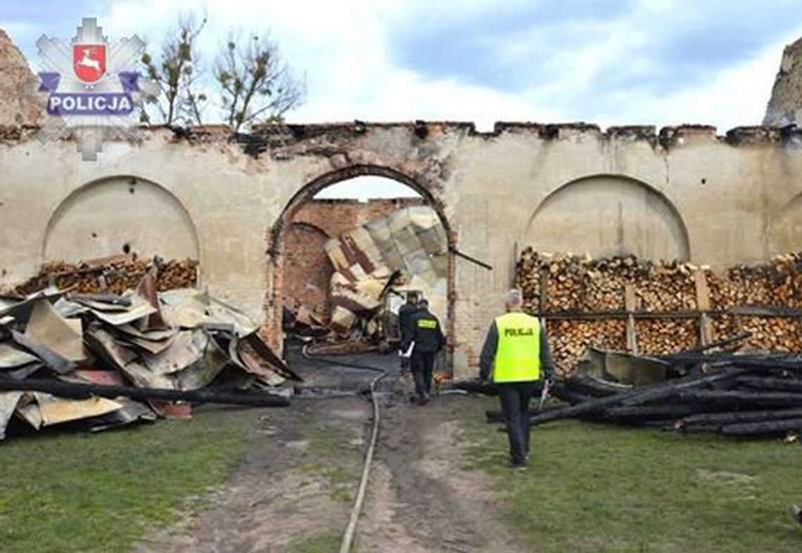 600 tys. zł strat po pożarze w Moniatyczach. Złapali seryjnego podpalacza?