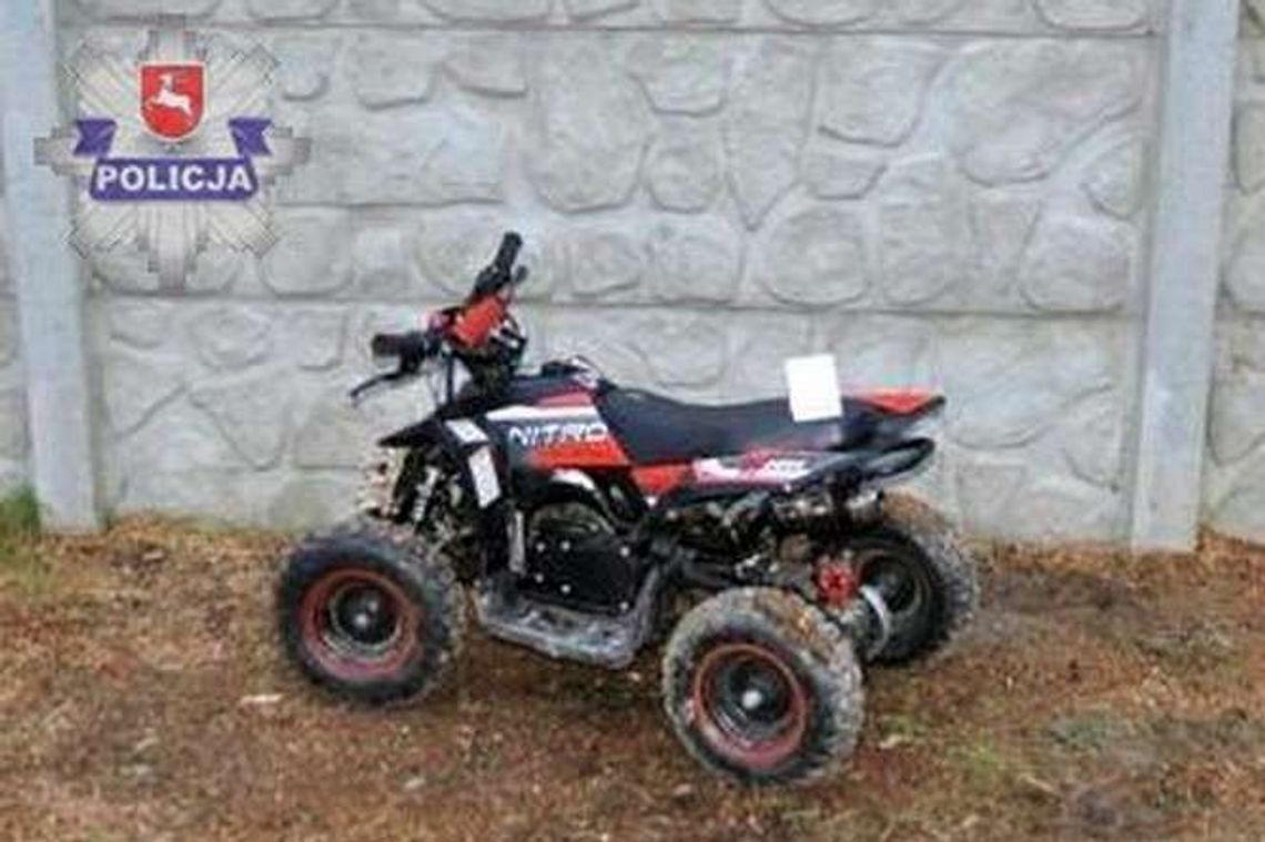 7-letni chłopiec wjechał quadem w betonowe ogrodzenie