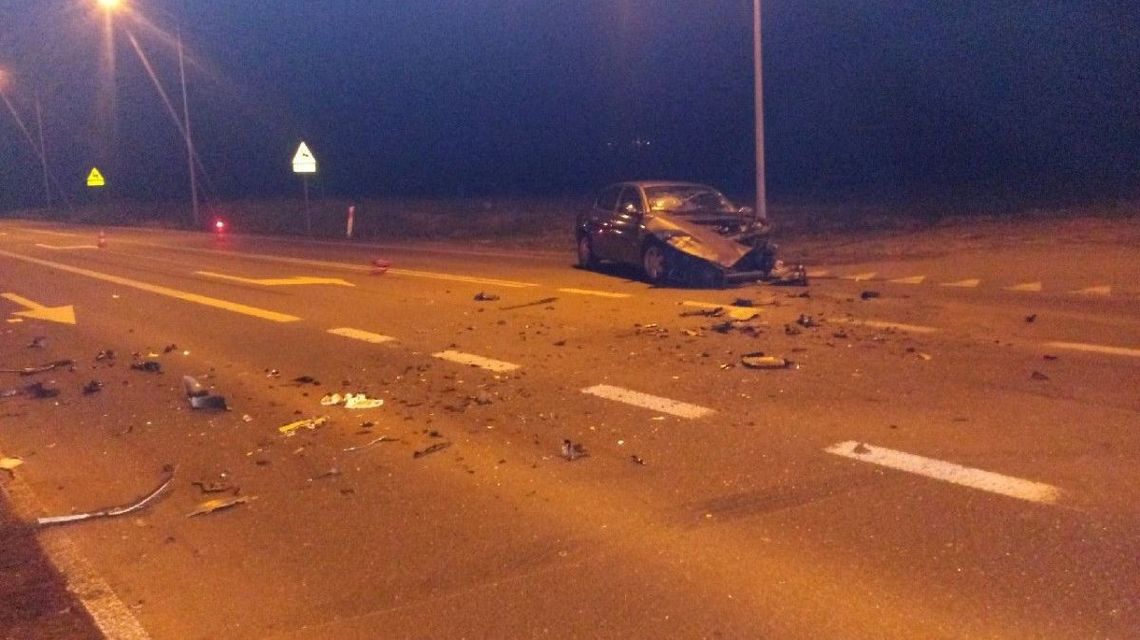 7 osób w szpitalu. Kierowca nie ustąpił pierwszeństwa na skrzyżowaniu