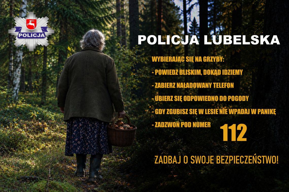75-latka zgubiła się podczas grzybobrania. Policjanci odnaleźli ją w lesie 75-latka zgubiła się podczas grzybobrania. Policjanci odnaleźli ją w lesie