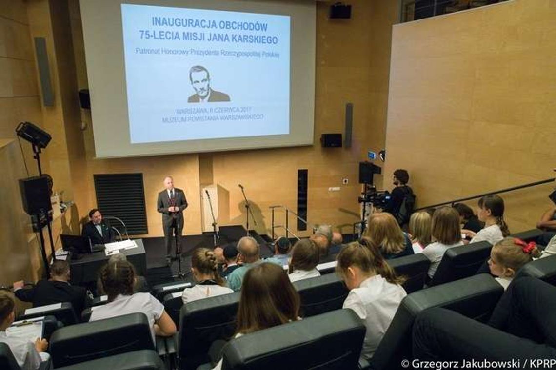 75-lecie Misji Jana Karskiego zainaugurowane