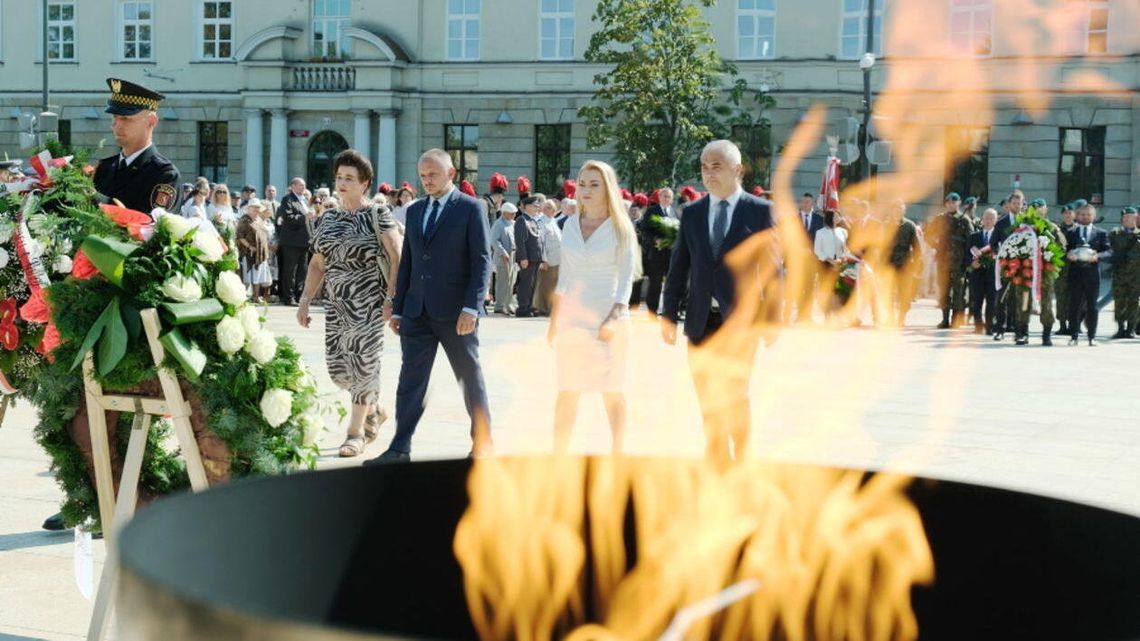 80. rocznica agresji Niemiec na Polskę. Uroczystości na pl. Litewskim [zdjęcia]