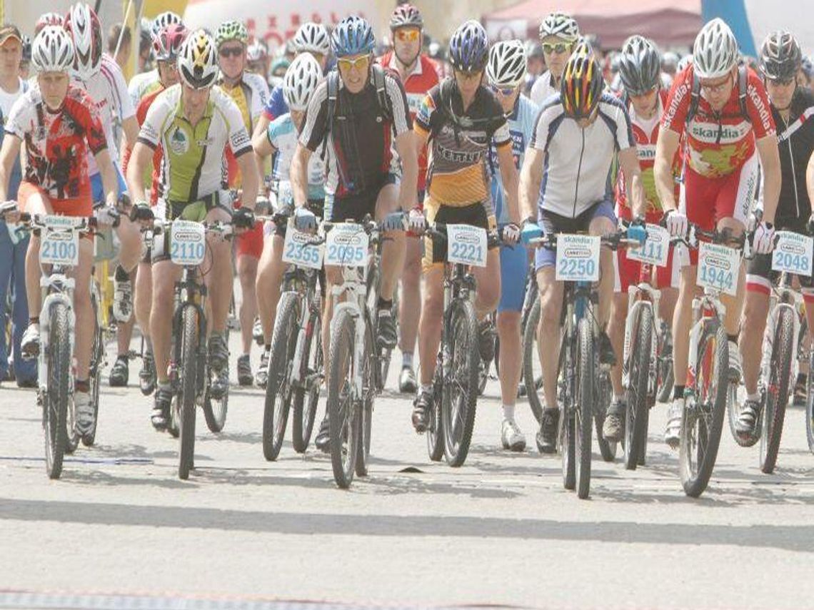 800 kolarzy wzięło udział w Skandia Maraton Lang Team w Lublinie 