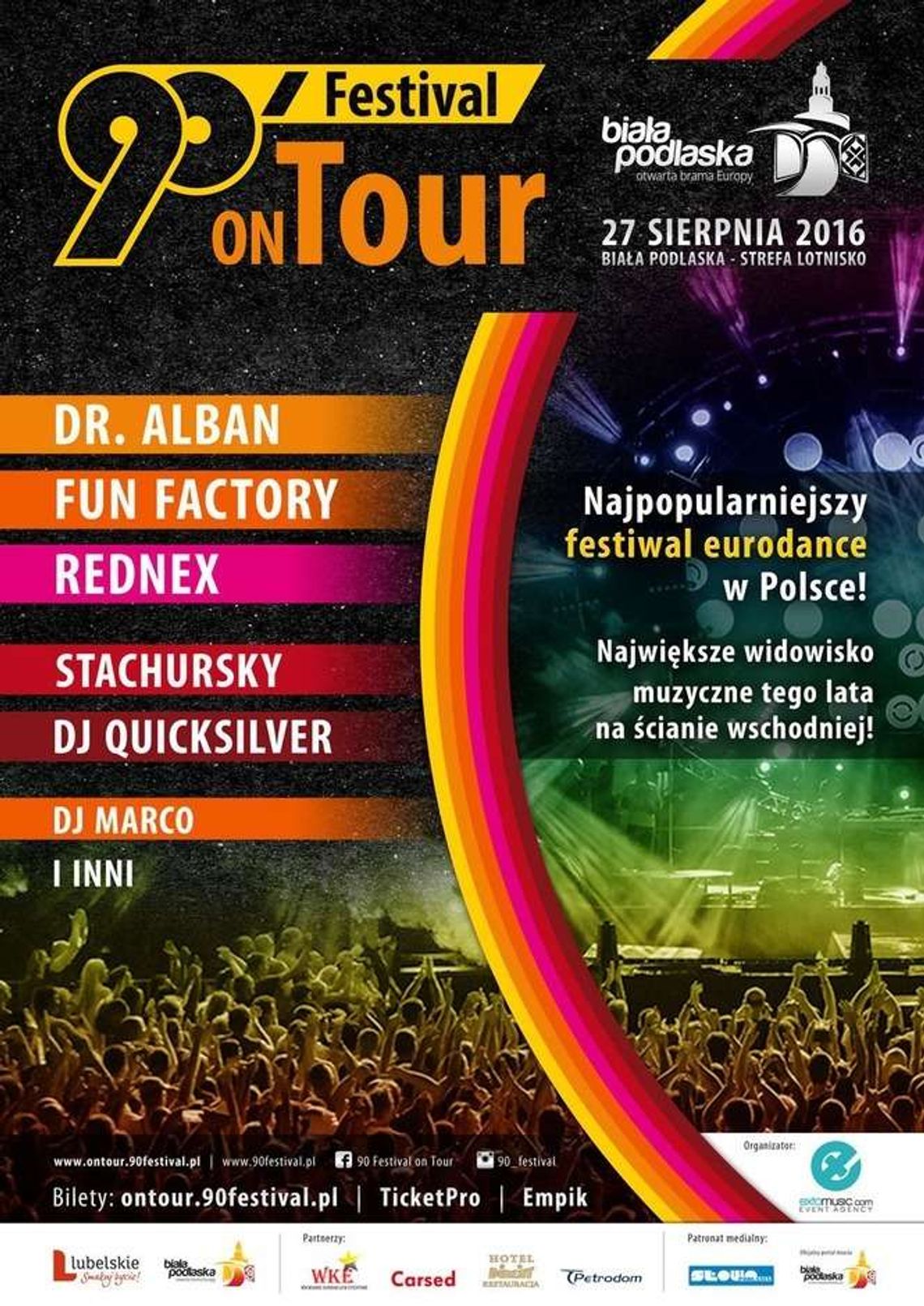 90’ Festival on Tour: Mr. President nie przyjedzie. Będzie Rednex