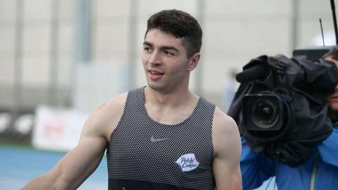 94 PZLA MP. Dominik Kopeć w finale biegu na 200 metrów 94 PZLA MP. Dominik Kopeć w finale biegu na 200 metrów