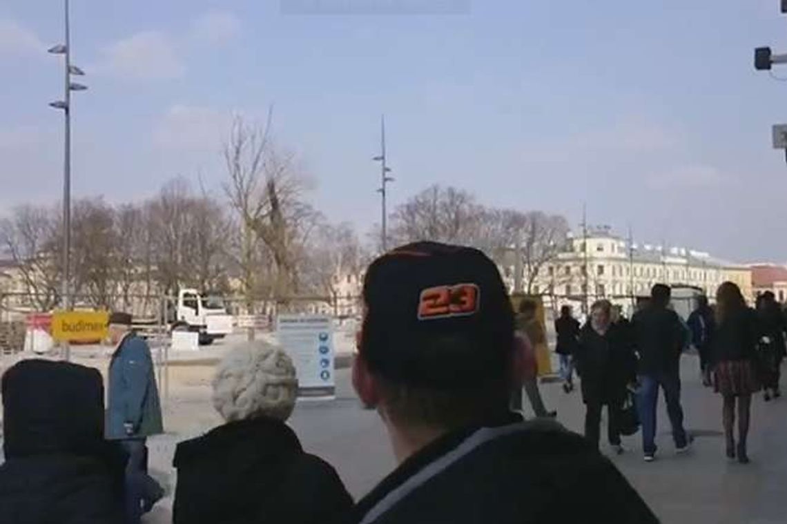 AC/DC w centrum Lublina. Testowali system nagłośnienia (wideo)