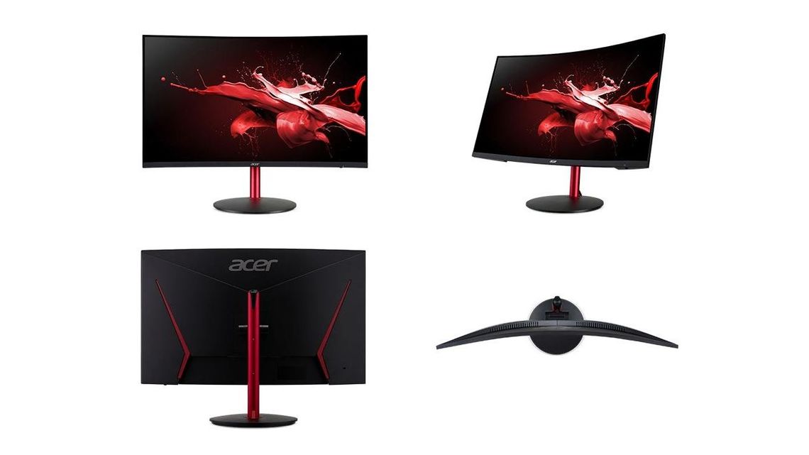 Acer Nitro: Dwa monitory dla graczy. Jeden zakrzywiony Acer Nitro: Dwa monitory dla graczy. Jeden zakrzywiony