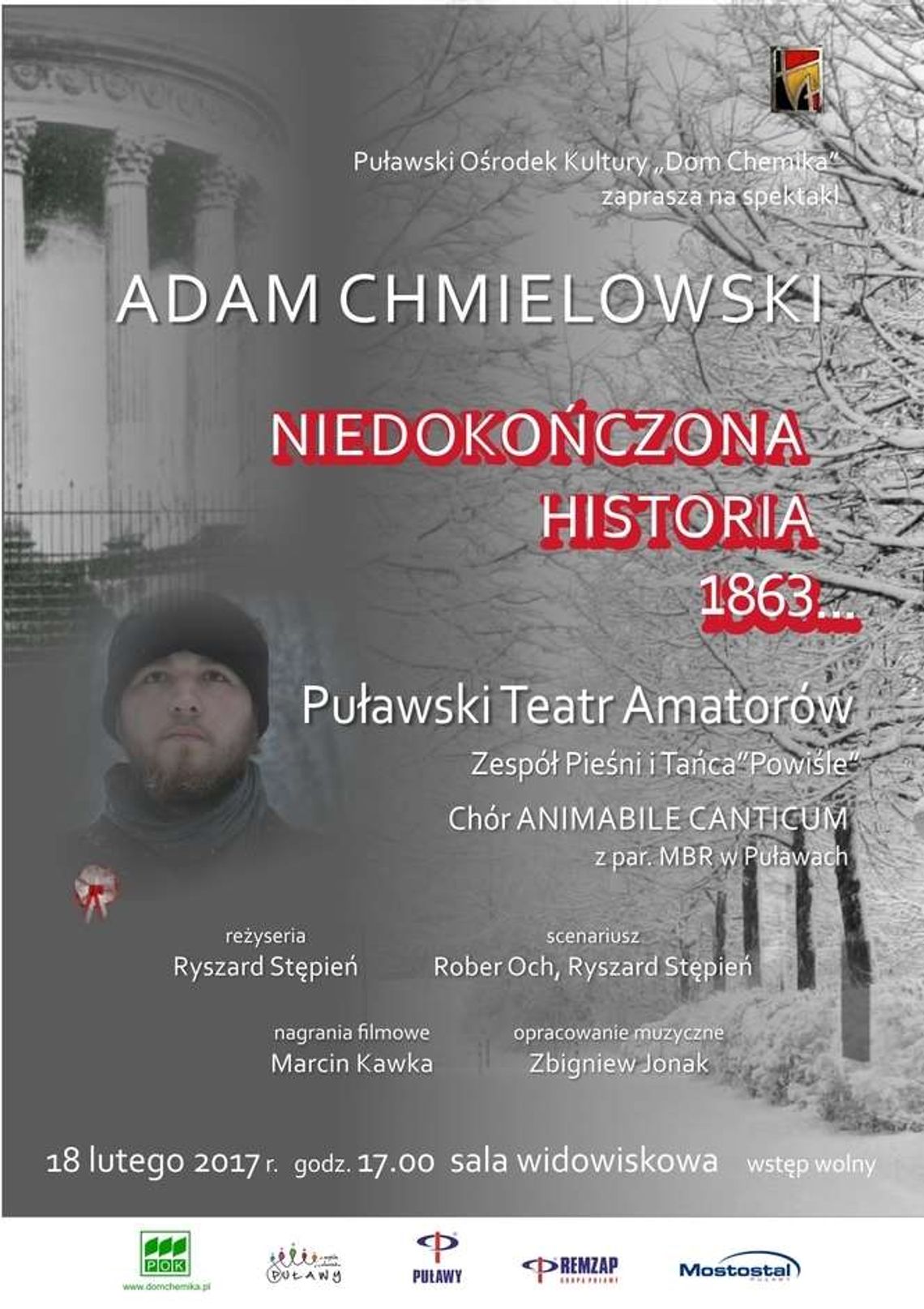 "Adam Chmielowski - niedokończona historia 1863..." Spektakl w Puławach