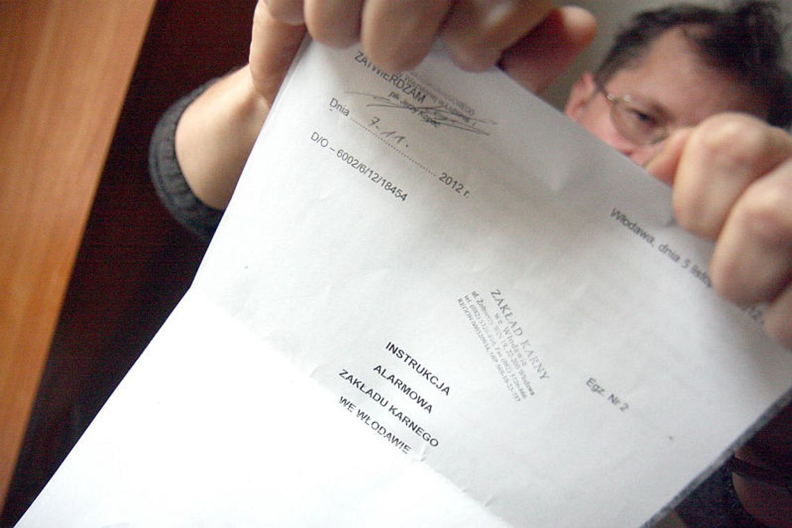 Afera: Służbowe tajemnice uciekły z więzienia