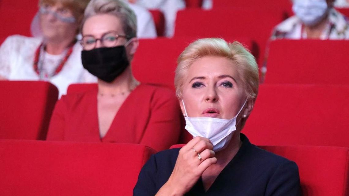 Agata Kornhauser-Duda na finale konkursu „Kobieta Gospodarna Wyjątkowa” w Lublinie