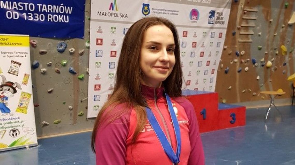 Agata Lesiewicz z brązowym medalem Pucharu Europy Juniorów we wspinaczce sportowej Agata Lesiewicz z brązowym medalem Pucharu Europy Juniorów we wspinaczce sportowej