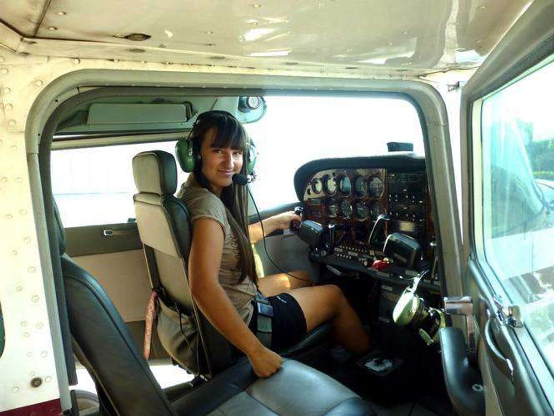 Agata, pilotka z Białej Podlaskiej powalczy o mistrzostwo świata w lataniu 