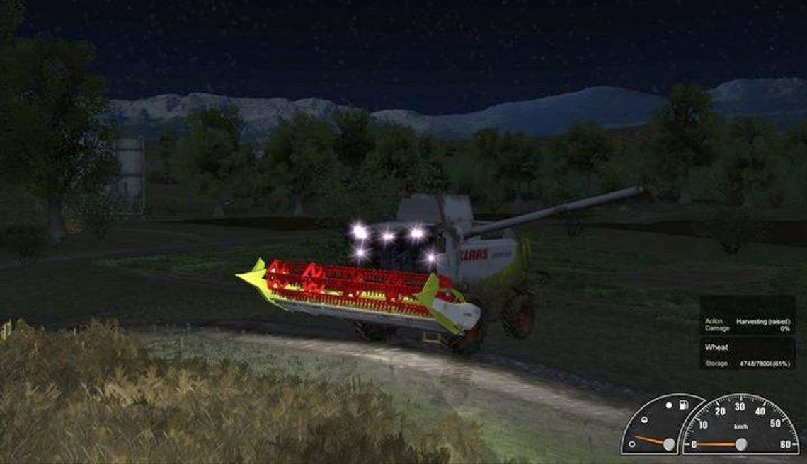 Agrar Simulator 2011: Kombajn przyjedzie nocą... (wideo)