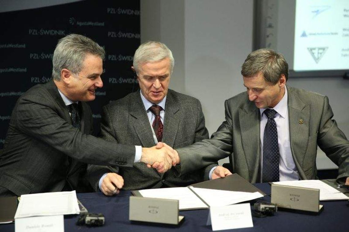 AgustaWestland podpisała kontrakt. Będą pieniądze dla zbrojeniówki