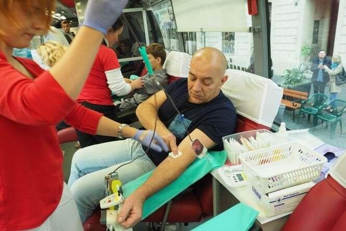 Akcja krwiodawstwa MPK Lublin (zdjęcia)
