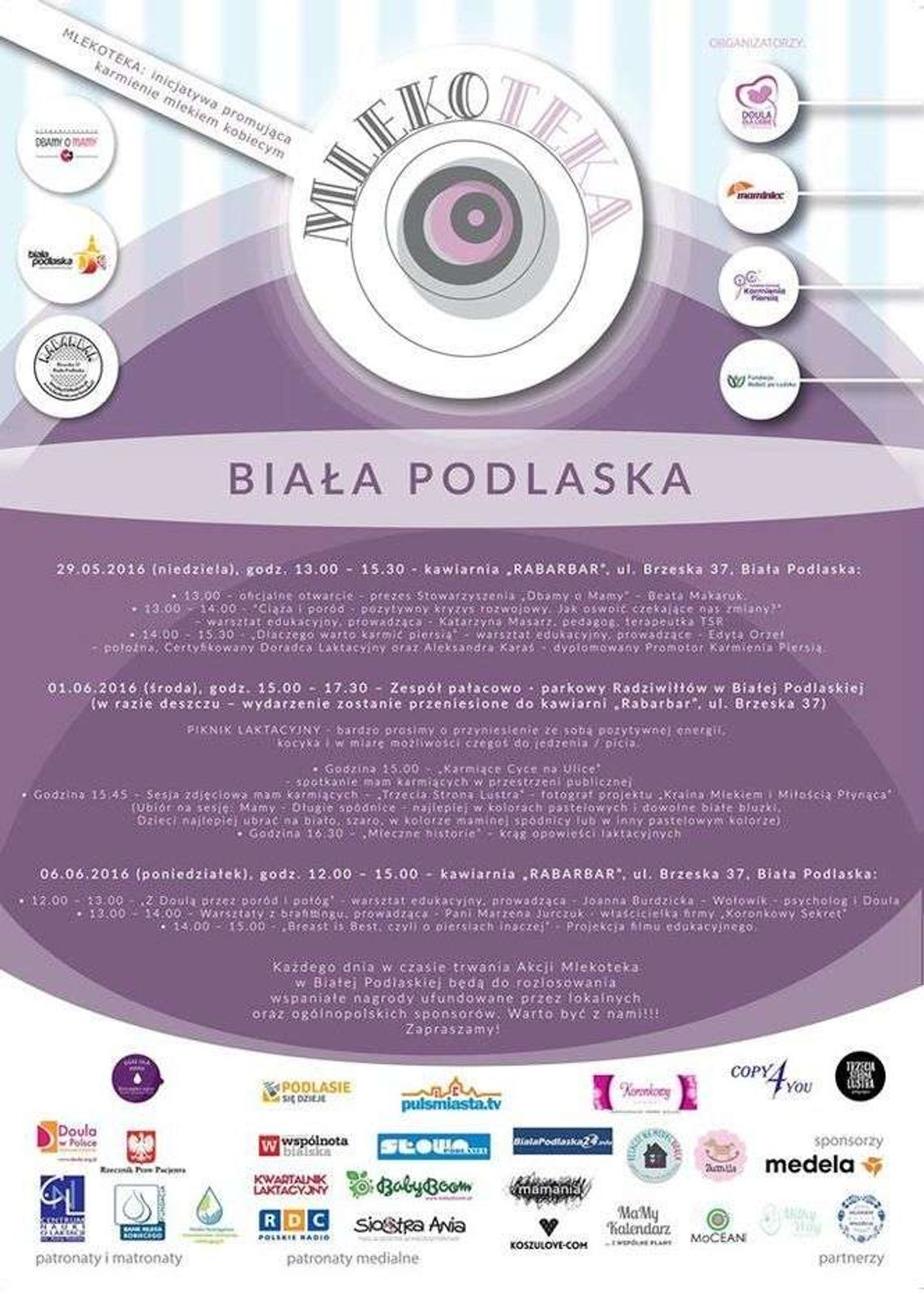 Akcja Mlekoteka czyli o karmieniu piersią w Białej Podlaskiej Akcja Mlekoteka czyli o karmieniu piersią w Białej Podlaskiej