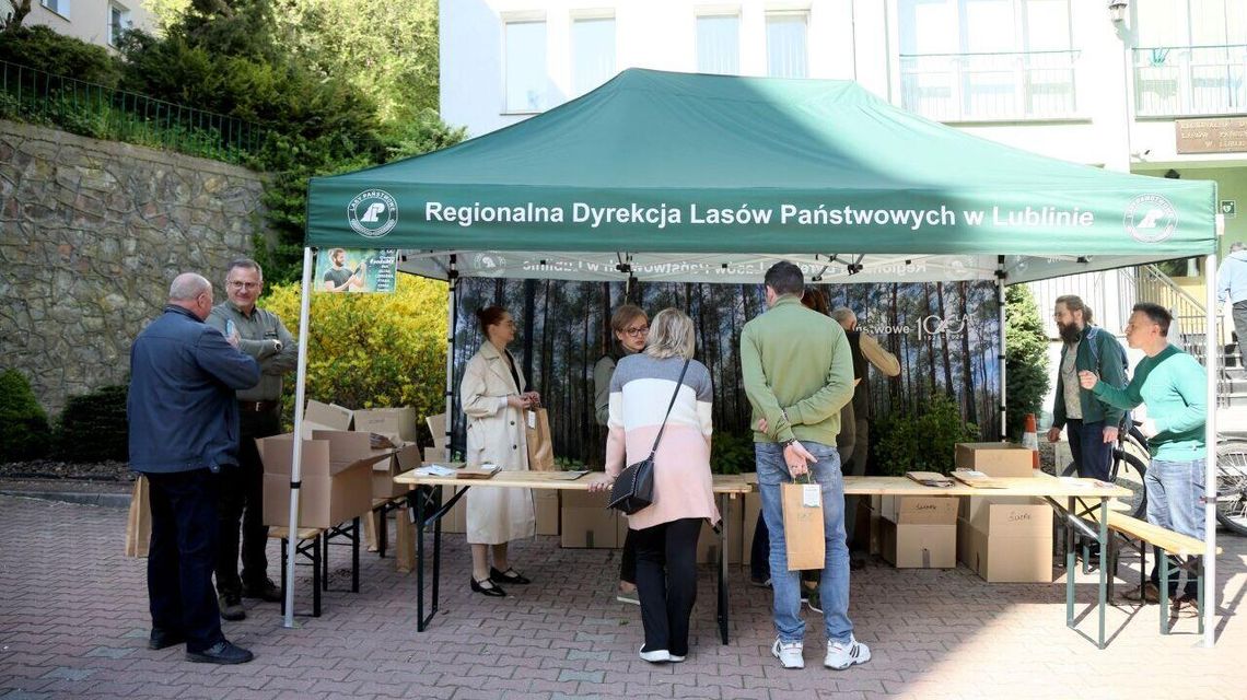 Akcja #sadziMY- posadź drzewo z leśnikami