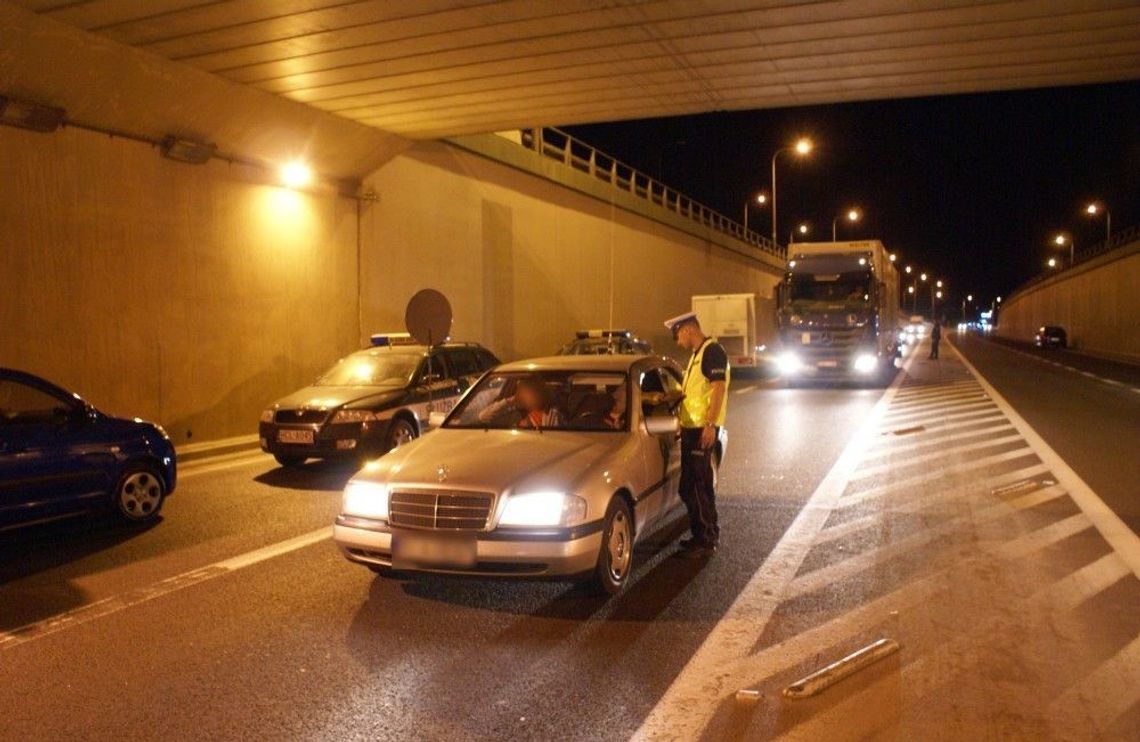 Akcja Tunel: Ponad 130 kierowców zatrzymanych (zdjęcia) 