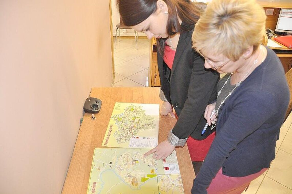 Aktualna mapa Łęcznej do odebrania w urzędzie