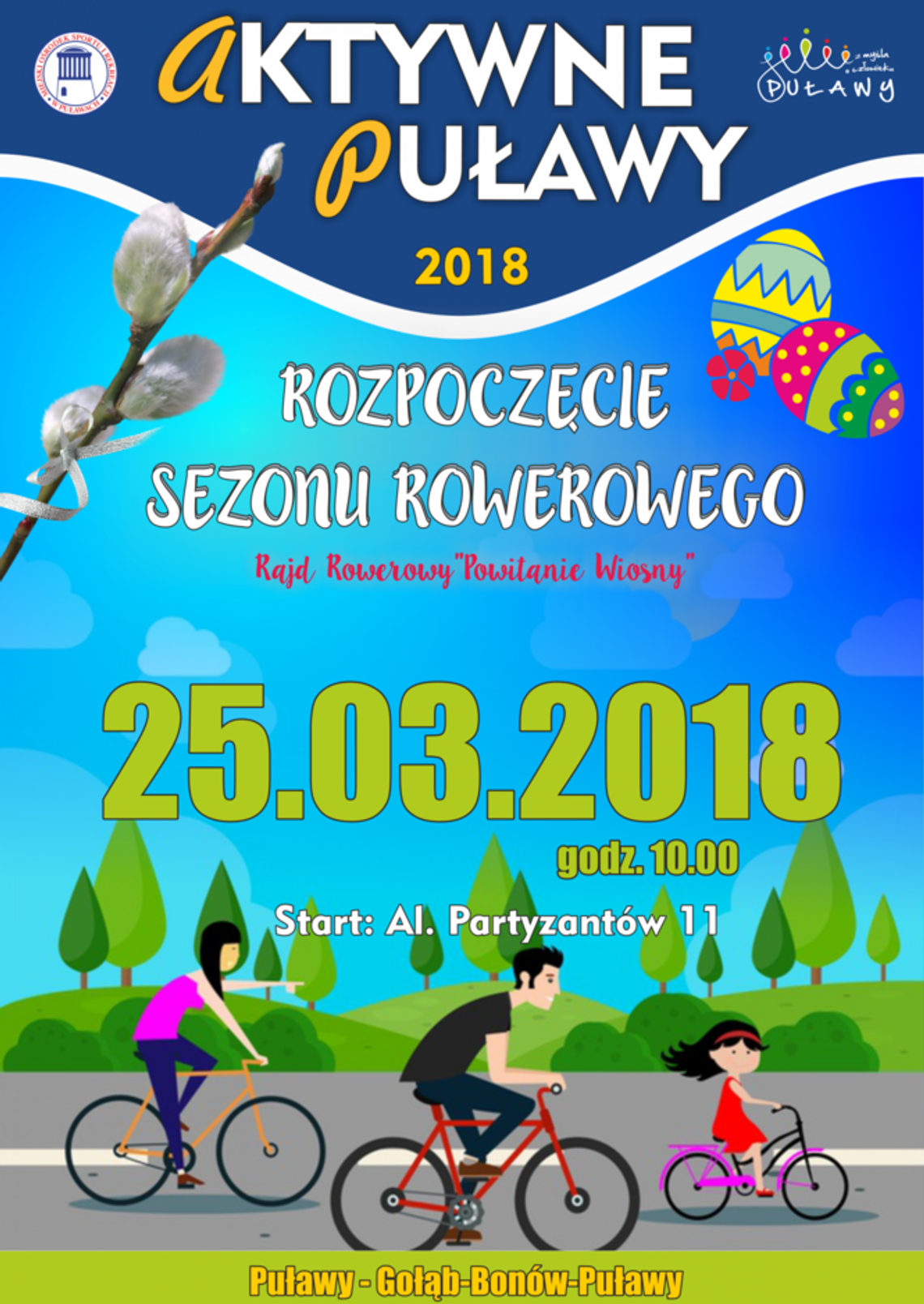 Aktywne Puławy. Startuje wiosenny sezon Aktywne Puławy. Startuje wiosenny sezon