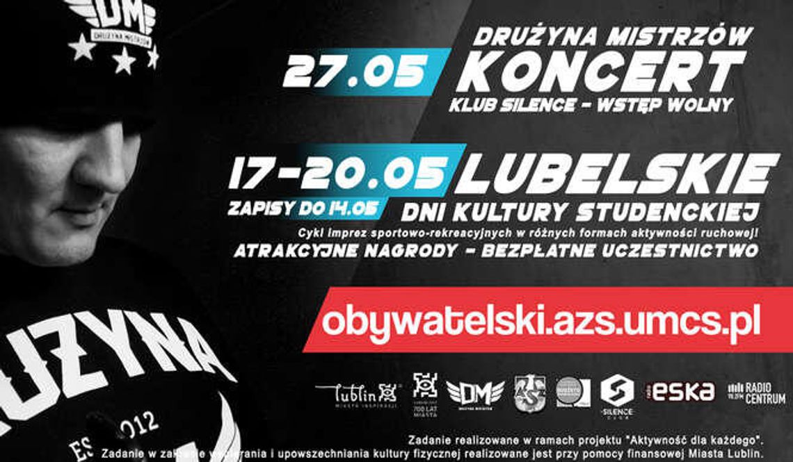 Aktywność dla każdego. Zapisz się na zajęcia w ramach Lubelskich Dni Kultury Studenckiej „Na sportowo”