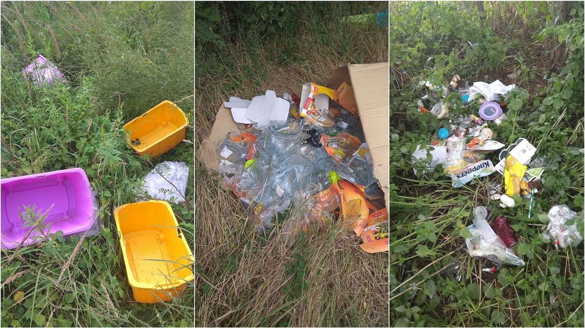 Alarm 24: Ktoś zrobił sobie dzikie śmietnisko na Felinie Alarm 24: Ktoś zrobił sobie dzikie śmietnisko na Felinie