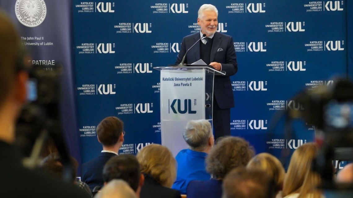 Aleksander Kwaśniewski dzisiaj w Lublinie. Były prezydent z wykładem na KUL Aleksander Kwaśniewski dzisiaj w Lublinie. Były prezydent z wykładem na KUL