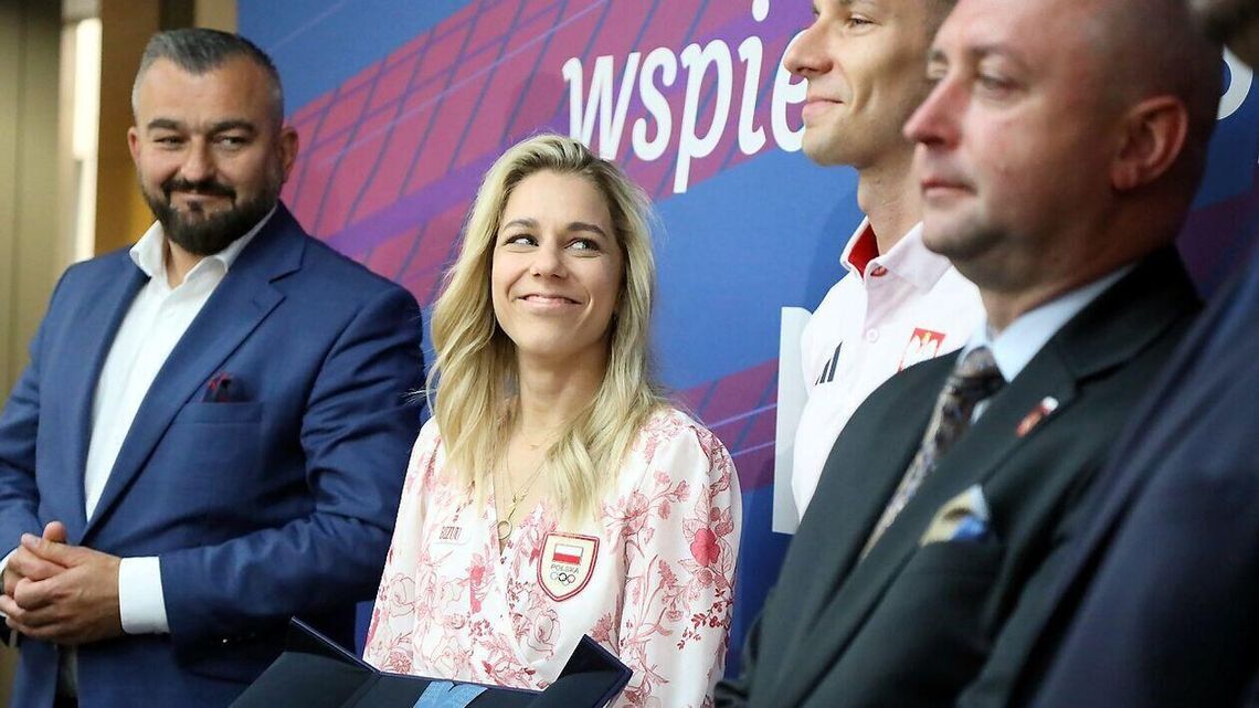 Aleksandra Mirosław nagrodzona za swój wielki sukces na Igrzyskach Olimpijskich Aleksandra Mirosław nagrodzona za swój wielki sukces na Igrzyskach Olimpijskich