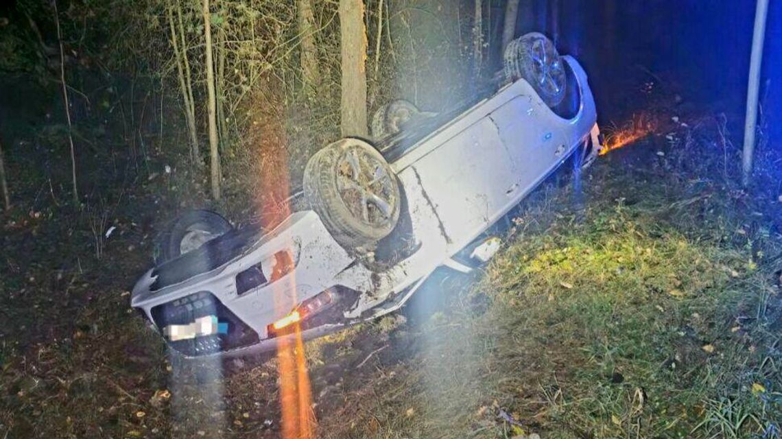 Alkohol a potem dachowanie. Kierowcy grozi więzienie