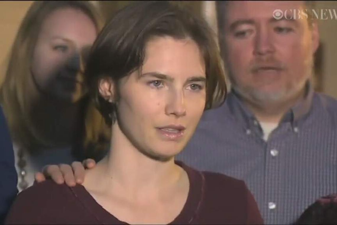Amanda Knox oczyszczona z zarzutu zabójstwa podczas orgii (wideo)
