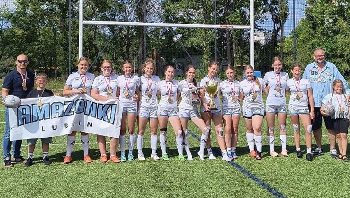 Amazonki Rugby Lublin zostały mistrzyniami Polski kobiet U-16 w rugby 7