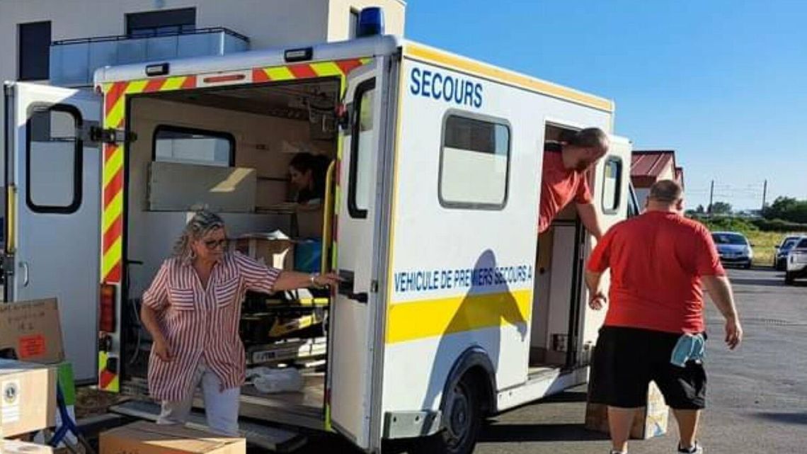 Ambulans dla ukraińskich żołnierzy utknął w trasie. Zamościanin organizuje zbiórkę pieniędzy