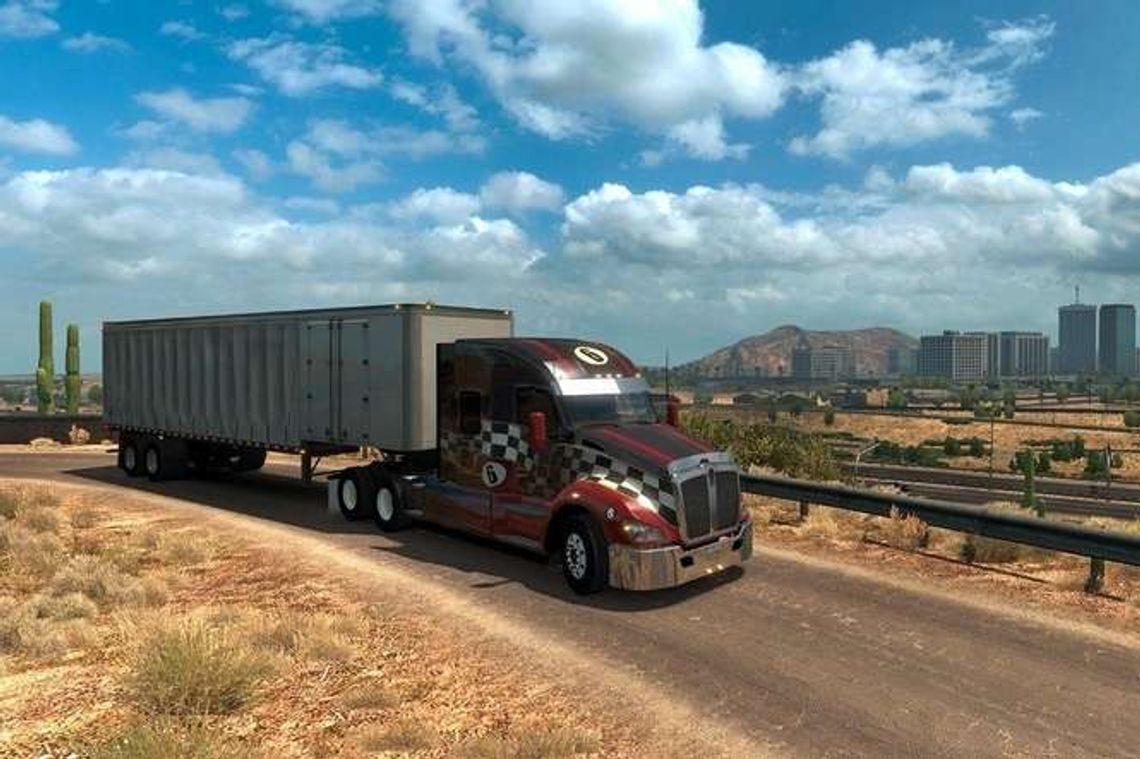 American Truck Simulator: Arizona w grze (wideo) American Truck Simulator: Arizona w grze (wideo)