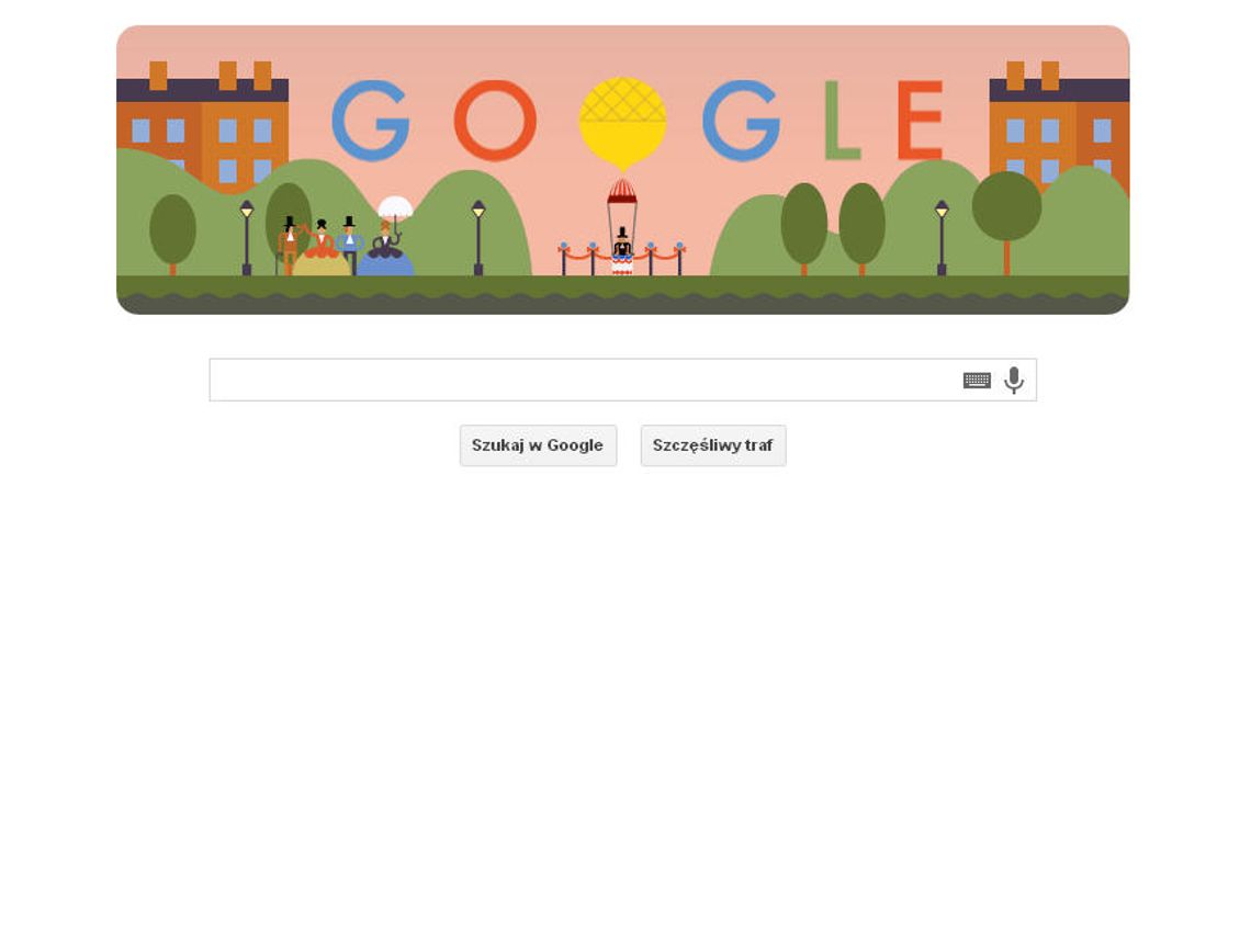 André-Jacques Garnerin - kim był (Konkurs z okazji Doodle) 