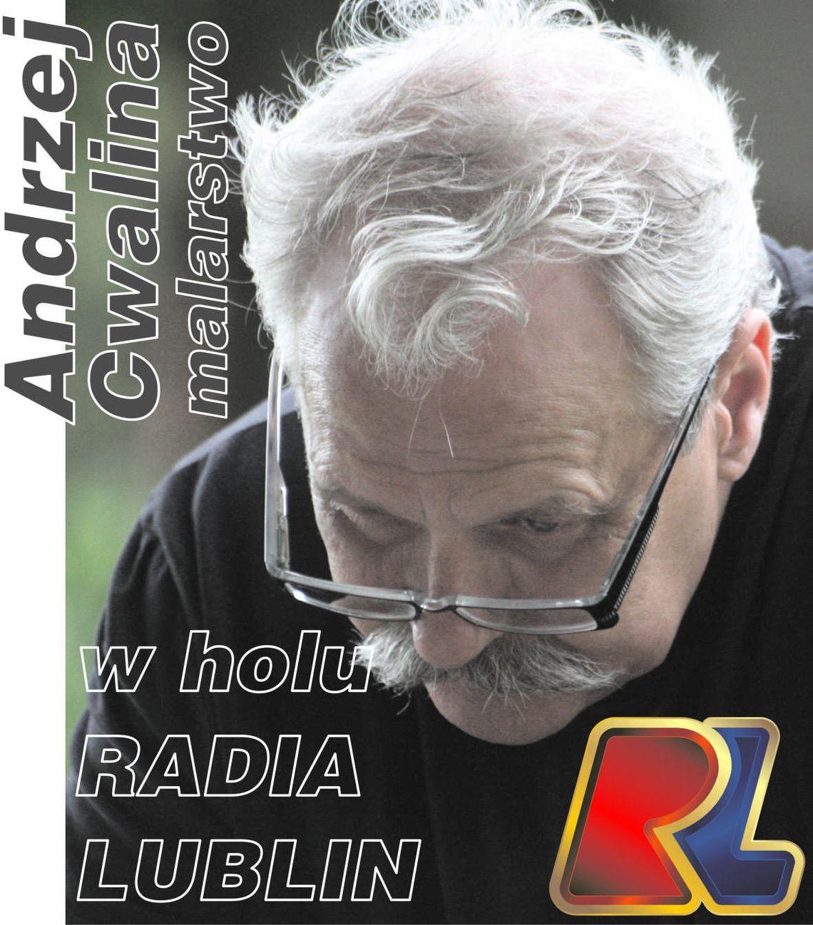 Andrzej Cwalina w galerii Radia Lublin