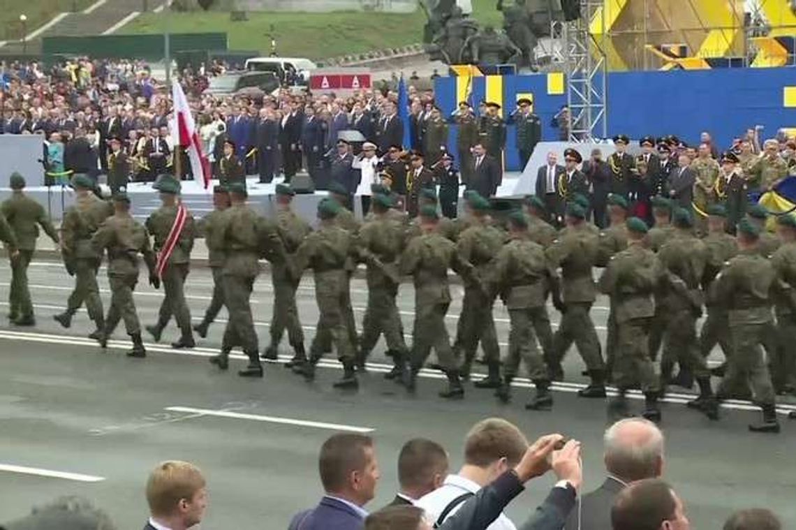 Andrzej Duda na obchodach 25. rocznicy niepodległości Ukrainy