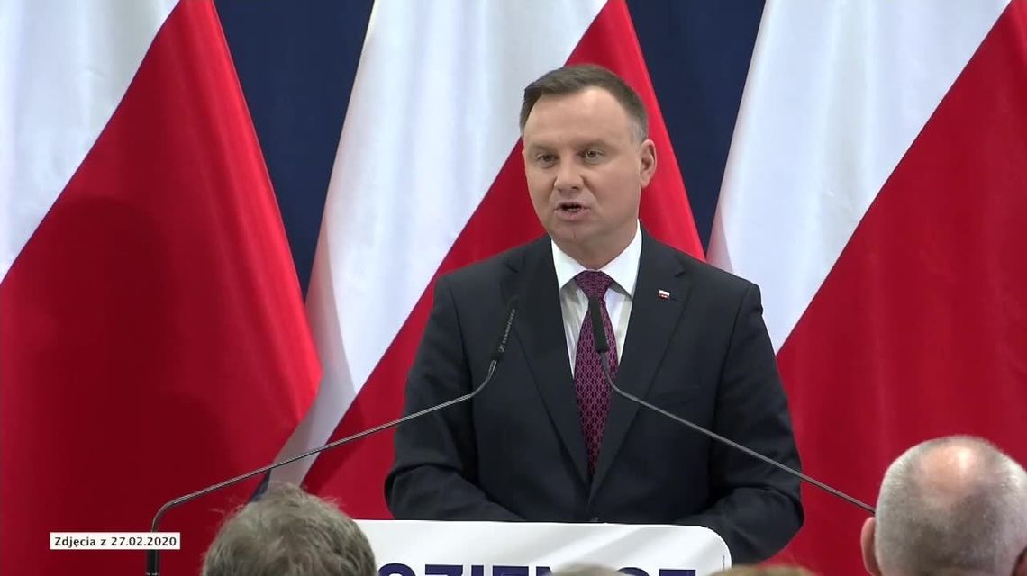 Andrzej Duda: Niektóre produkty zdrożały, ale potaniał olej [wideo]