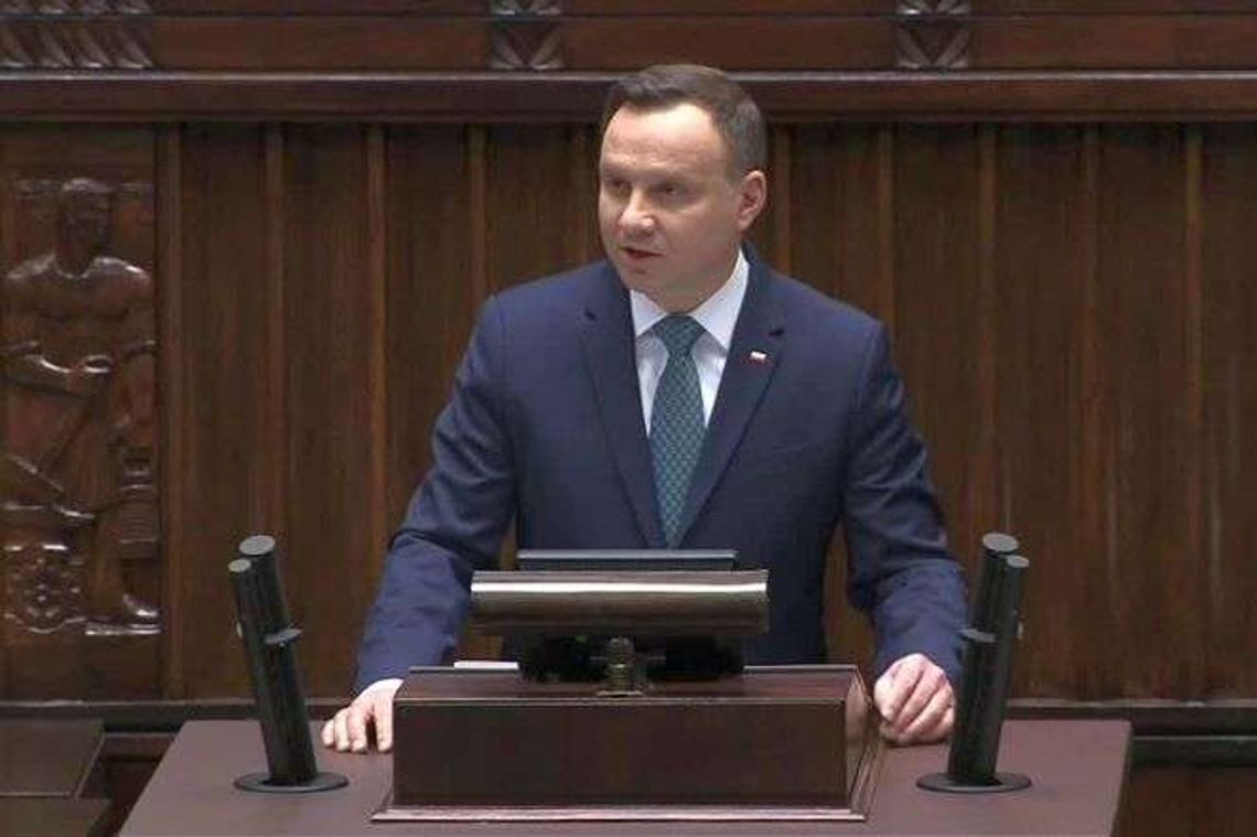 Andrzej Duda: Odrzucamy wpajany nam wstyd dotyczący naszej historii i tożsamości