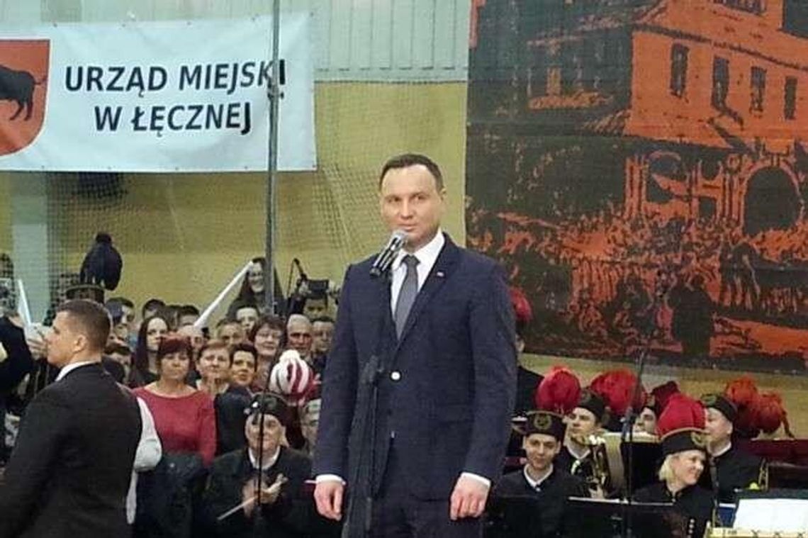 Andrzej Duda w Bogdance i Łęcznej. Nauczyciele protestują Andrzej Duda w Bogdance i Łęcznej. Nauczyciele protestują