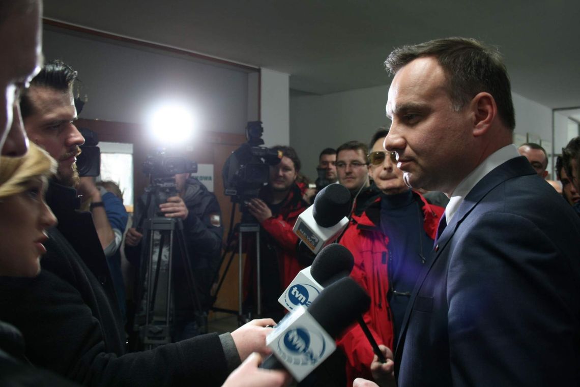 Andrzej Duda w Puławach. 