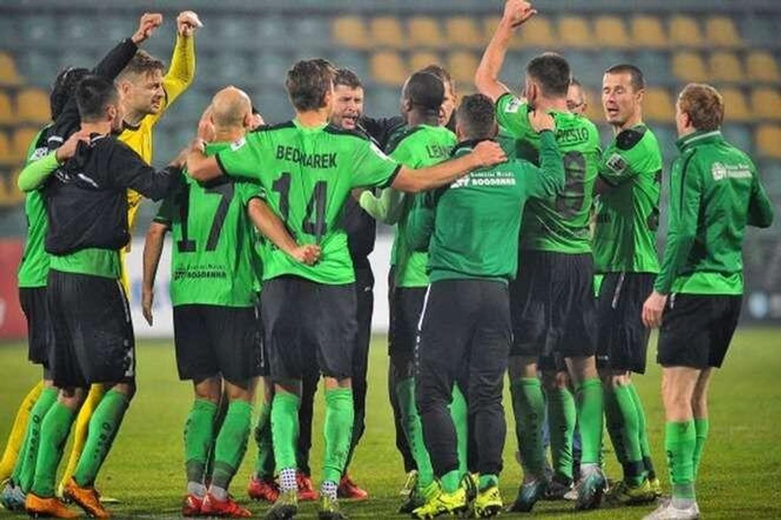 Andrzejkowie granie z Górnikiem Łęczna