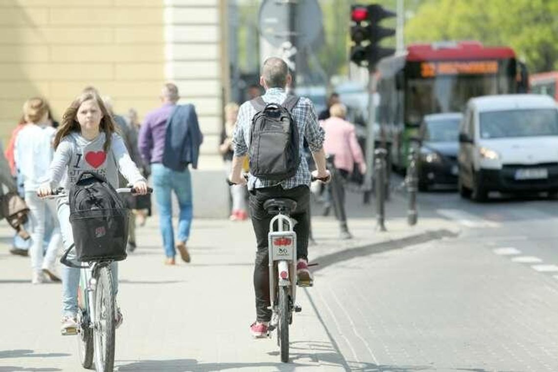 Ankieterzy policzą rowerzystów w Lublinie Ankieterzy policzą rowerzystów w Lublinie