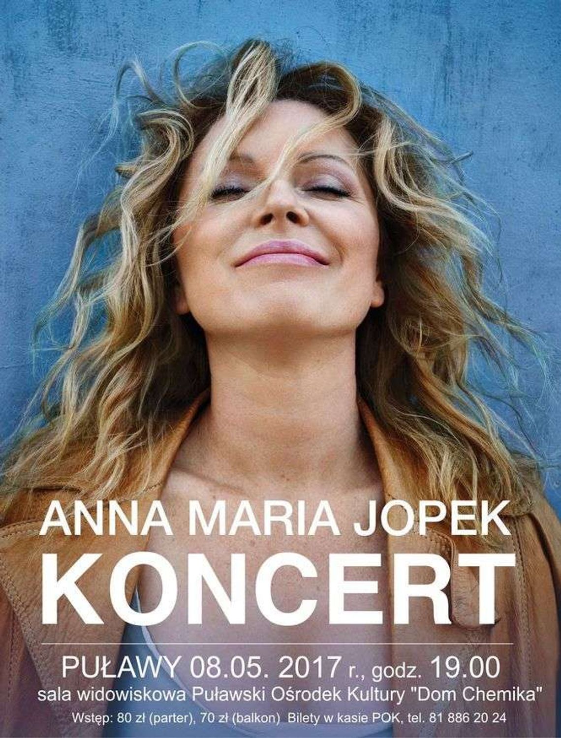 Anna Maria Jopek w Puławach