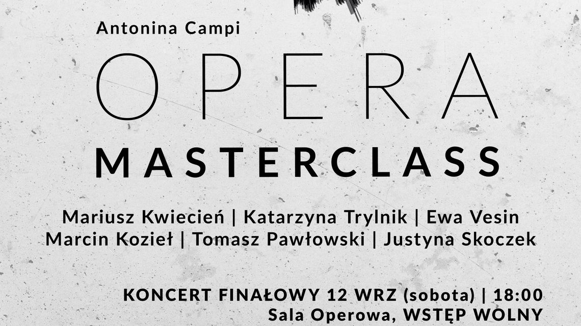 Antonina Campi Opera Masterclass 2020
