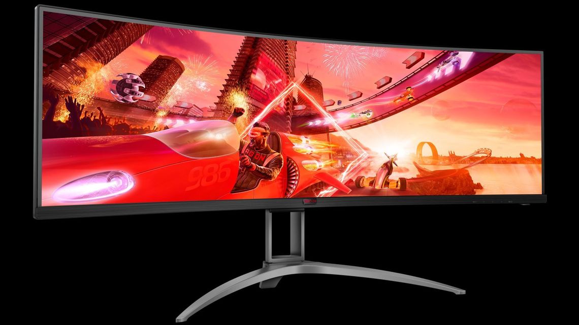 AOC AG493UCX: Monitor 120 Hz, 32:9 i 5120 x 1440 AOC AG493UCX: Monitor 120 Hz, 32:9 i 5120 x 1440