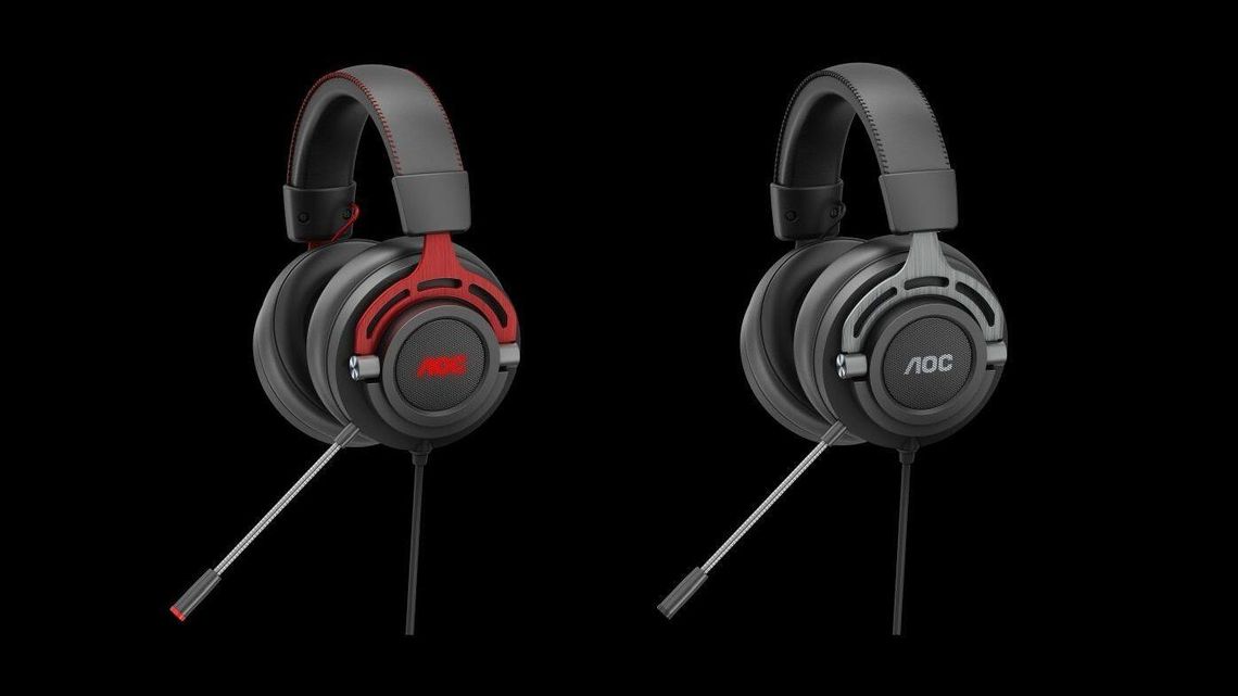 AOC GH200 i GH300: Słuchawki dla graczy