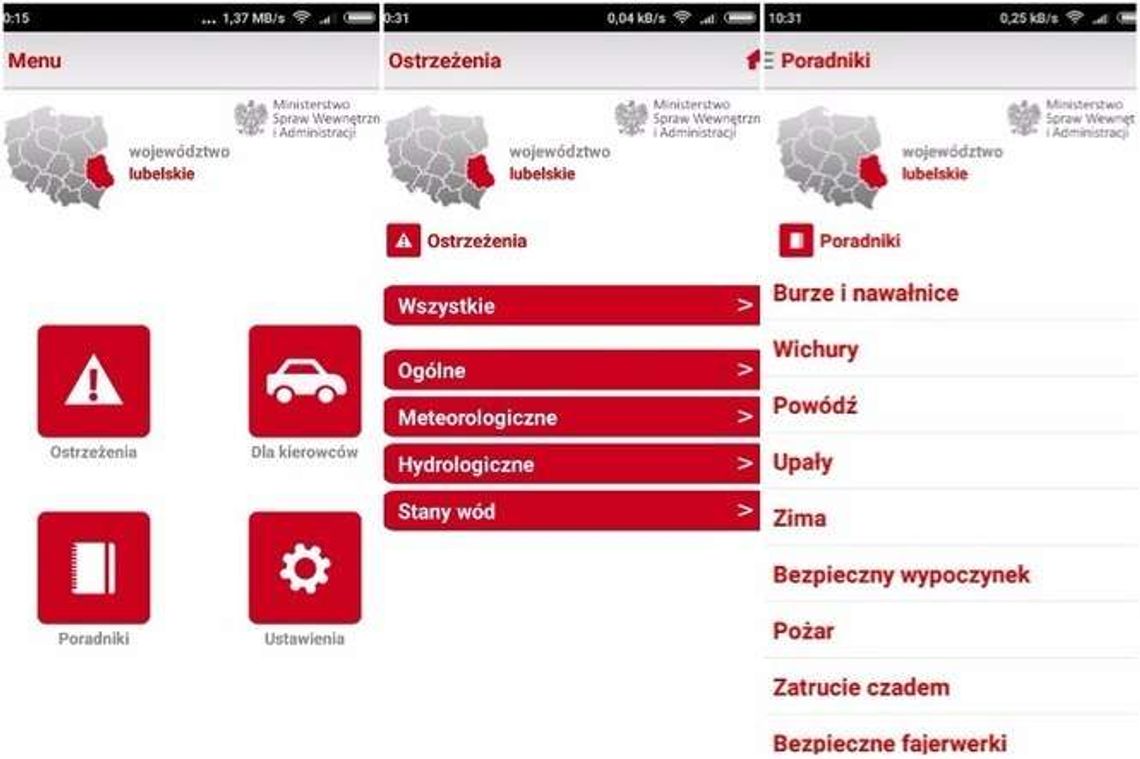 Aplikacja ostrzeże i poradzi. Urzędnicy zachęcają do korzystania z RSO