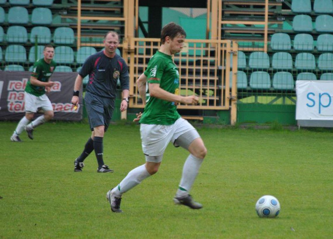 Arkadiusz Maksymiuk zagrał w sparingu Podlasia z Orlętami Łuków