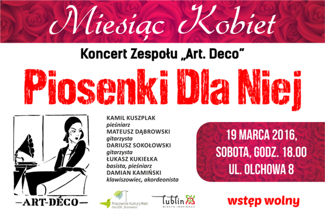 Art Deco zagra dla kobiet